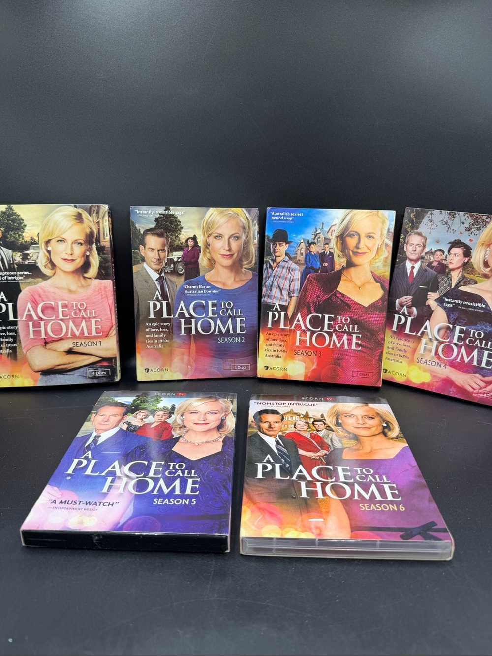 A Place to Call Home Complete Series Seasons 1-6 DVD Set Acorn TV 1-6
